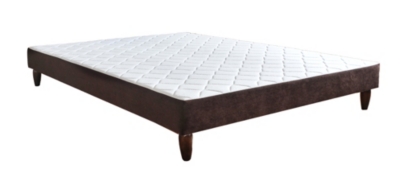 Sommier Dario chocolat, 14 cm 