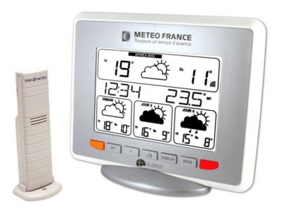 La station météo via satellite...