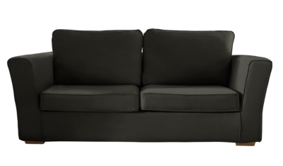 Canap&eacute; fixe Striata tissu A b&acirc;chette dos plac&eacute;s