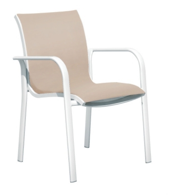 Lot 2 fauteuils Summer laqué bl...