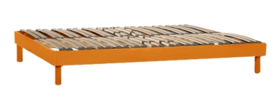 Sommier kit super Atoll orange, 12,5 cm 160 x 200