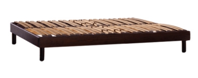 Sommier kit super Atoll weng&eacute;, 12,5 cm 160 x 200