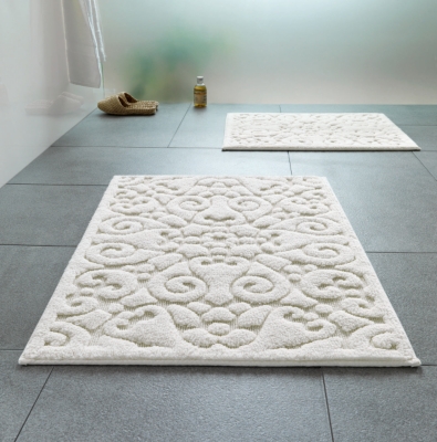 Tapis de bains Orsini 60 x 90 cm  coloris nat...
