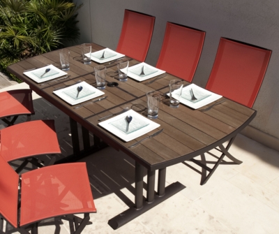 Table rectangulaire TWIG alu/  l...