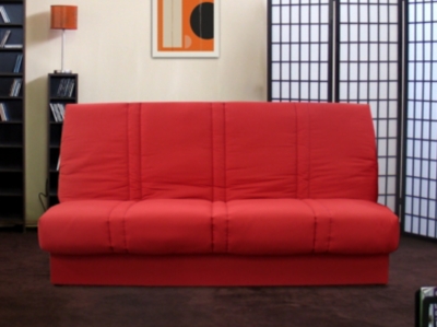 Banquette Clic Clac Vanille, matelas 11 cm