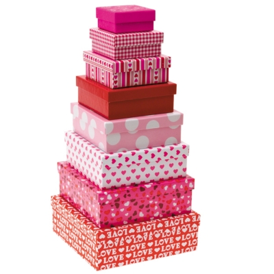 Lot de 8 boîtes de rangement PR...