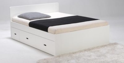 Soldes (2) - Lit rangement Wilma 140 x 190 cm