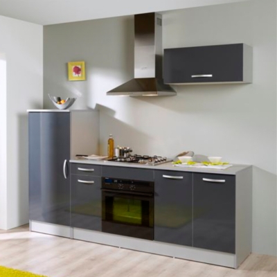 Cuisine Primo anthracite brillant 