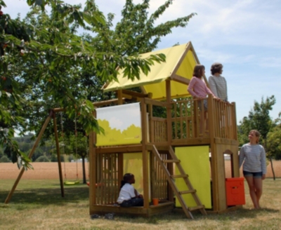 Aire de jeux bois NAT & CHOC Chantilly 