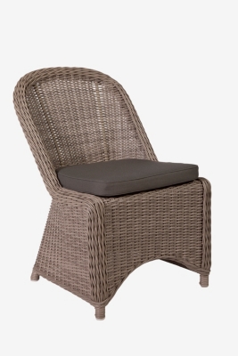 Lot de 2 chaises OCEO Ohio, résine tressée ...