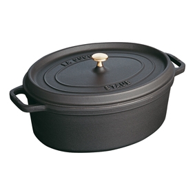 Cocotte ovale STAUB diam 33 cm n...