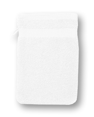 Lot de 2 gants de toilette Extrasoft JALLA, 6 nuances du blanc au gris pour 11