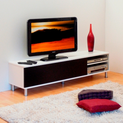 Meuble TV Kendo 1 tiroir 2 niches 