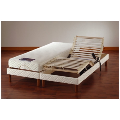 Sommier de relaxation électrique, 14 cm 2 x ...