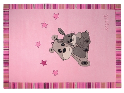 Tapis Little Best Friends ESPRIT HOME, rose