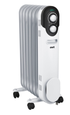 Radiateur mobile bain d'huile EWT COCOON15
