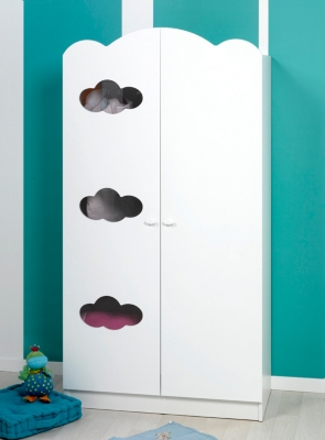 Armoire bébé 2 portes Sybelle   