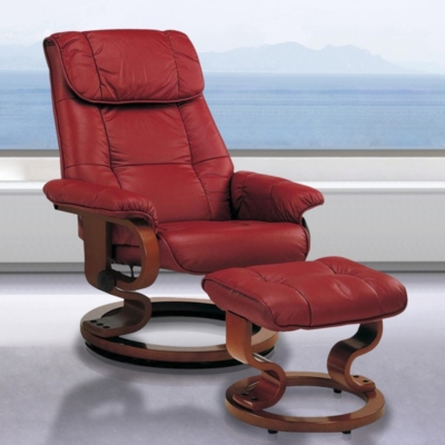 Fauteuil et pouf de relaxation Caraïbes   
