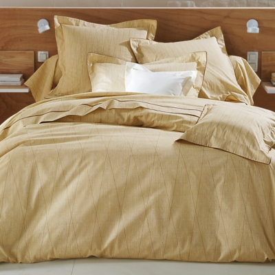 Housse de couette coton bio Fuji BLANC D ES V...