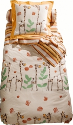 Taie de traversin Girafes  
