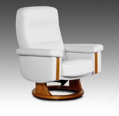 Fauteuil de relaxation manuel cuir Imp&eacute;rial ,