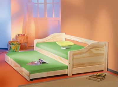 Lit banquette Inès vernis naturel   