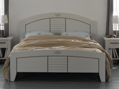 Lit Mathilda 160 x 200 cm blanchi ,