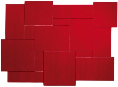 Tapis ESPRIT HOME Puzzle rouge 