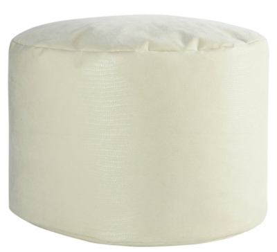 Pouf Péri écru 