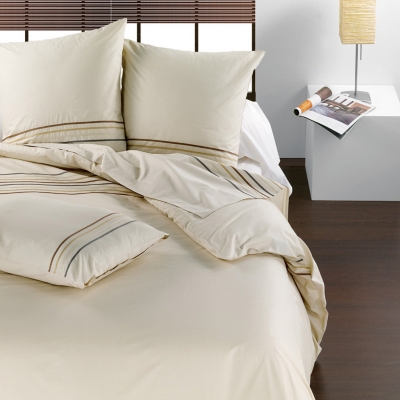 Taie d'oreiller percale Rubans   
