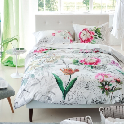 Taie d'oreiller percale Sibylla DESIGNERS GUILD