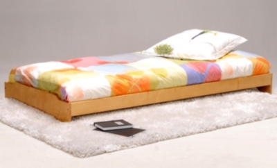 Lit empilable Wizzy 90 x 190 cm teinté m iel...