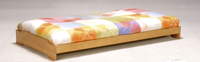 Lit empilable Wizzy 90 x 190 cm teint&eacute; m iel ,