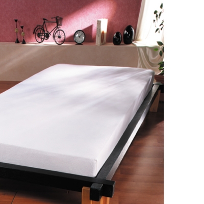 MATELSOM Drap Housse Uni - Blanc - (100% coto...