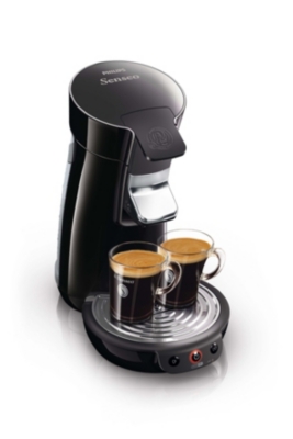 Cafetière Senseo PHILIPS Viva Café  Noire H...