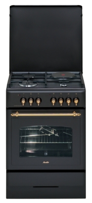Cuisinière SAUTER SCM980E mixte  Rétro noir...