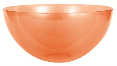 Lot saladier + couverts ZAK orange   