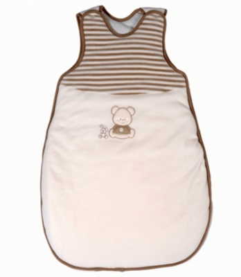 Gigoteuse naissance velours coton bio Te ddy 