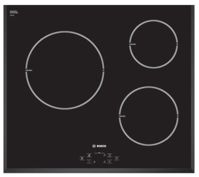 Table BOSCH PIM651R16E Induction  3 foyers 