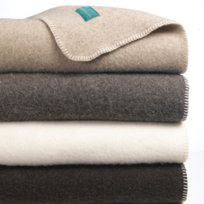 Couverture laine sans teinture Aubrac OU RSON...