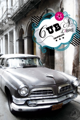 Cadre toile cartonnée Cuba Libre JJ MOAT TI 