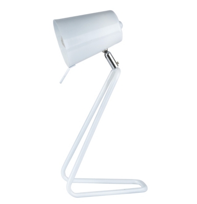 Lampe à poser Z blanc, LEITMOTIV   