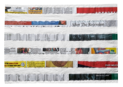 Set de table Polynews blanc   
