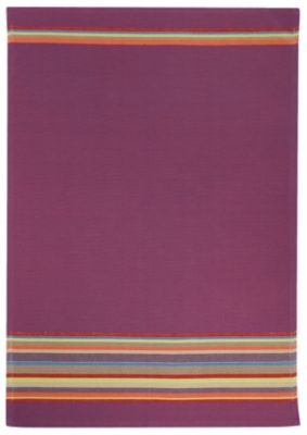 Torchon Latin, aubergine   
