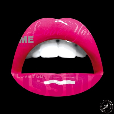 Cadre plexi Lipstick Pink JJ MOATTI   