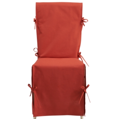 Housse de chaise tomette  