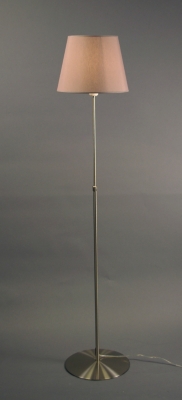 Lampadaire ANNA, abat-jour taupe  