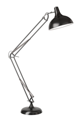 Lampadaire Archi, noir   