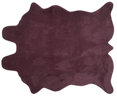 Plaid Artagnan aubergine   