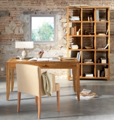 Bureau 1 tiroir Bahia   